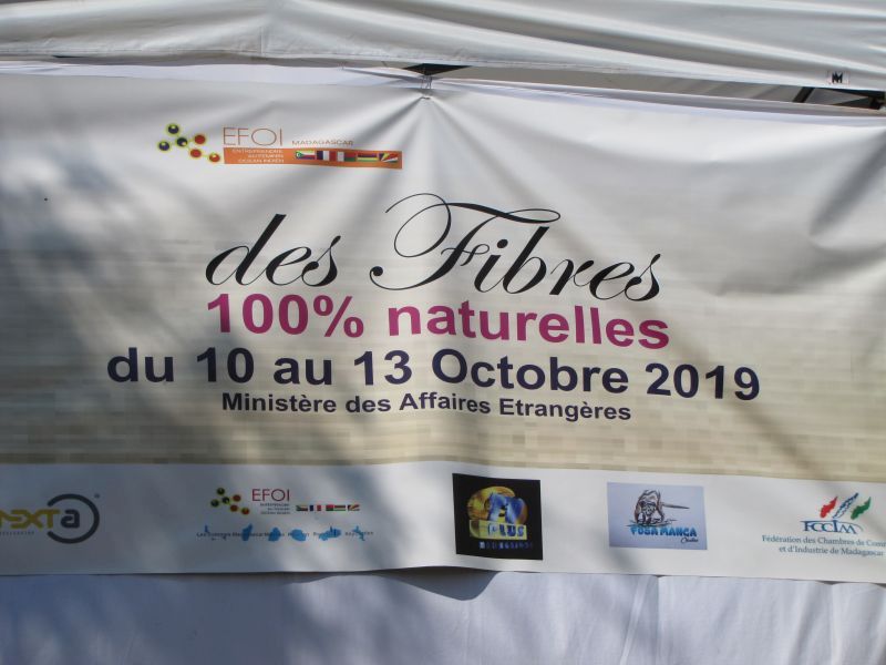 Festival des fibres 100% naturelles qui avait lieu du 10 au 13 octobre 2019